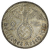 German Third Reich 1939F 2 Marks Almost Uncirculated (AU50)