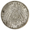 German States 1914A Prussia 3 Marks Almost Uncirculated (AU50)