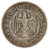 German Third Reich 1936A Hindenburg 5 Marks Very Fine (VF20)