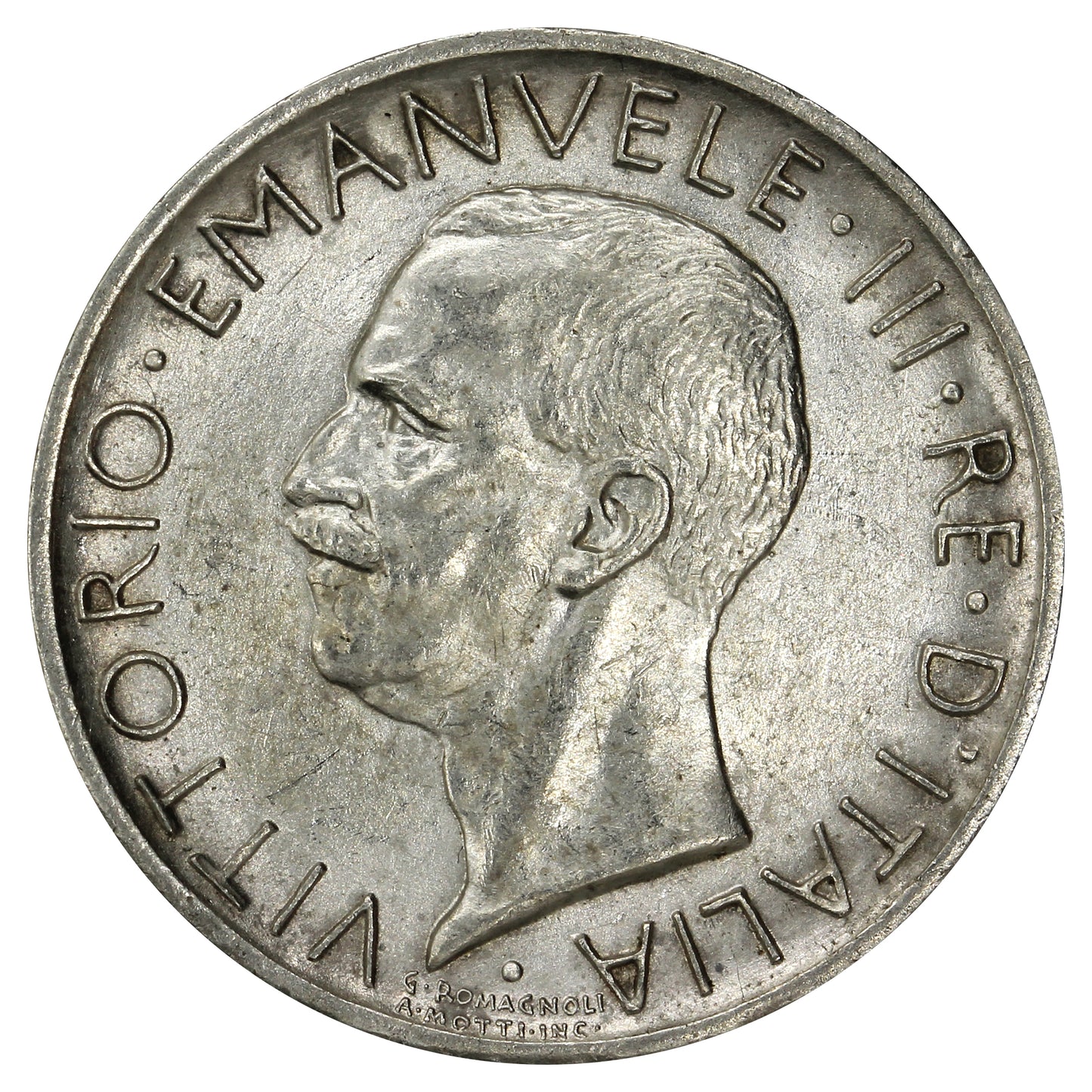 Italy 1929R 5 Lire Extra Fine (EF40)