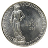 Italy 1986R Donatello 500 Lire Choice Brilliant Uncirculated (MS64)