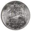 Italy 1992R Flora and Fauna 500 Lire Choice Brilliant Uncirculated (MS64)