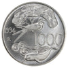 Italy 1994R Wildlife Protection 1000 Lire Choice Brilliant Uncirculated (MS64)