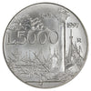 Italy 1997R Giovanni Antonio Canal 5000 Lire Choice Brilliant Uncirculated (MS64)
