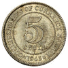 Malaya 1945 I 5 Cents Brilliant Uncirculated (MS63)