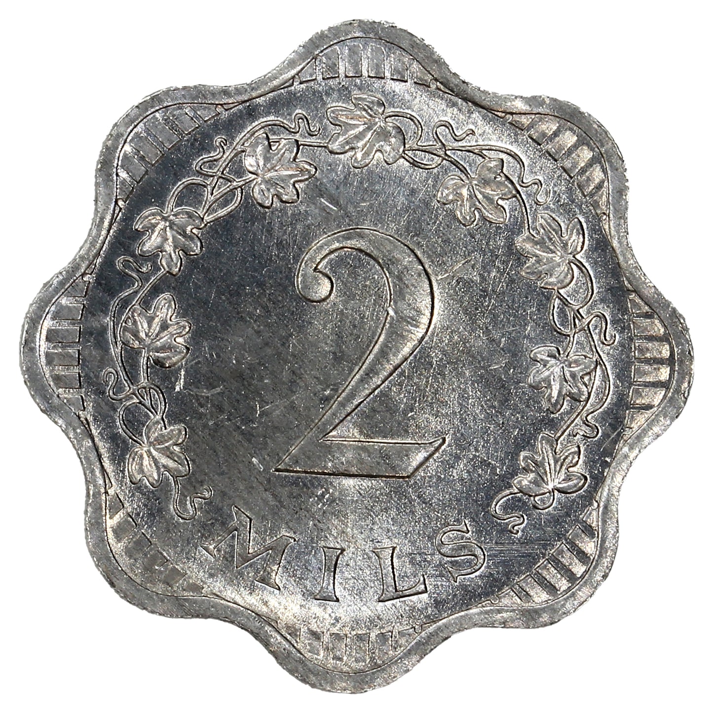 Malta 1972 2 Mils Uncirculated (MS60)