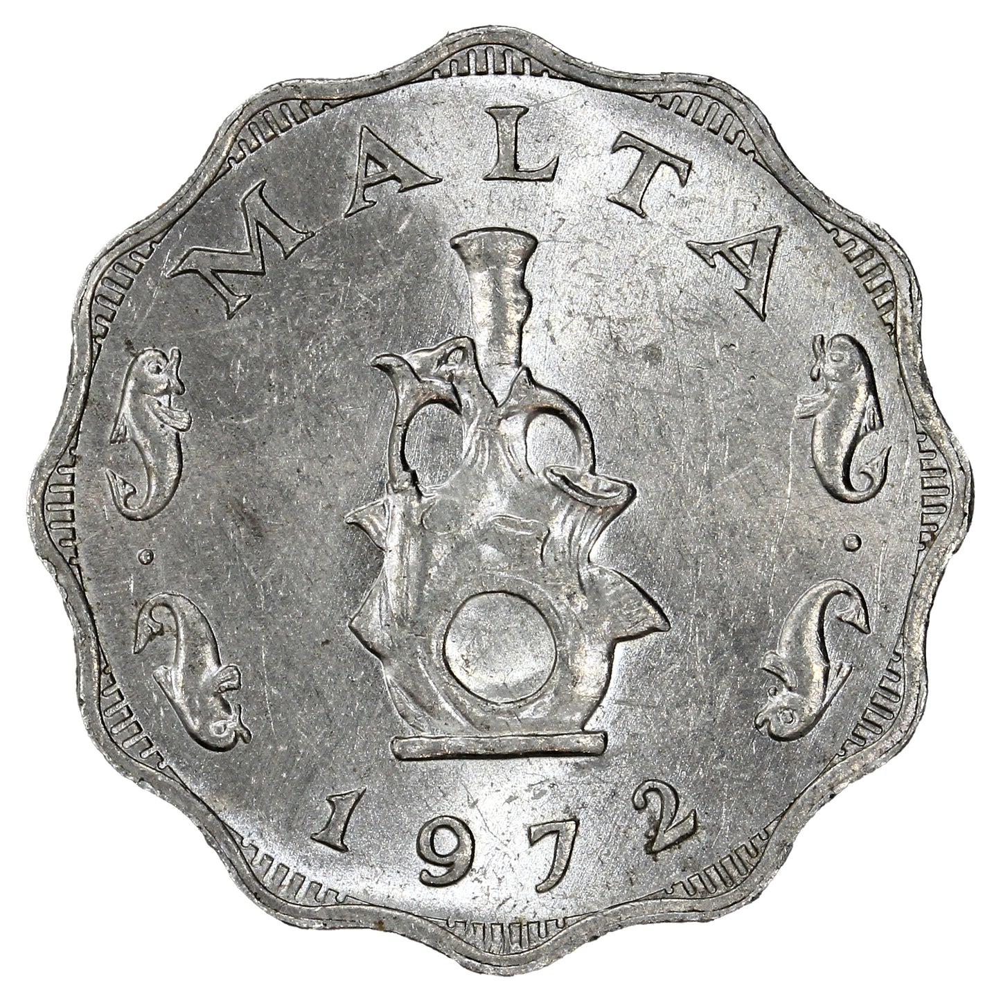 Malta 1972 5 Mils Uncirculated (MS60)