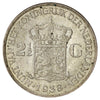 Netherlands 1939 2 1/2 Gulden Uncirculated (MS60)