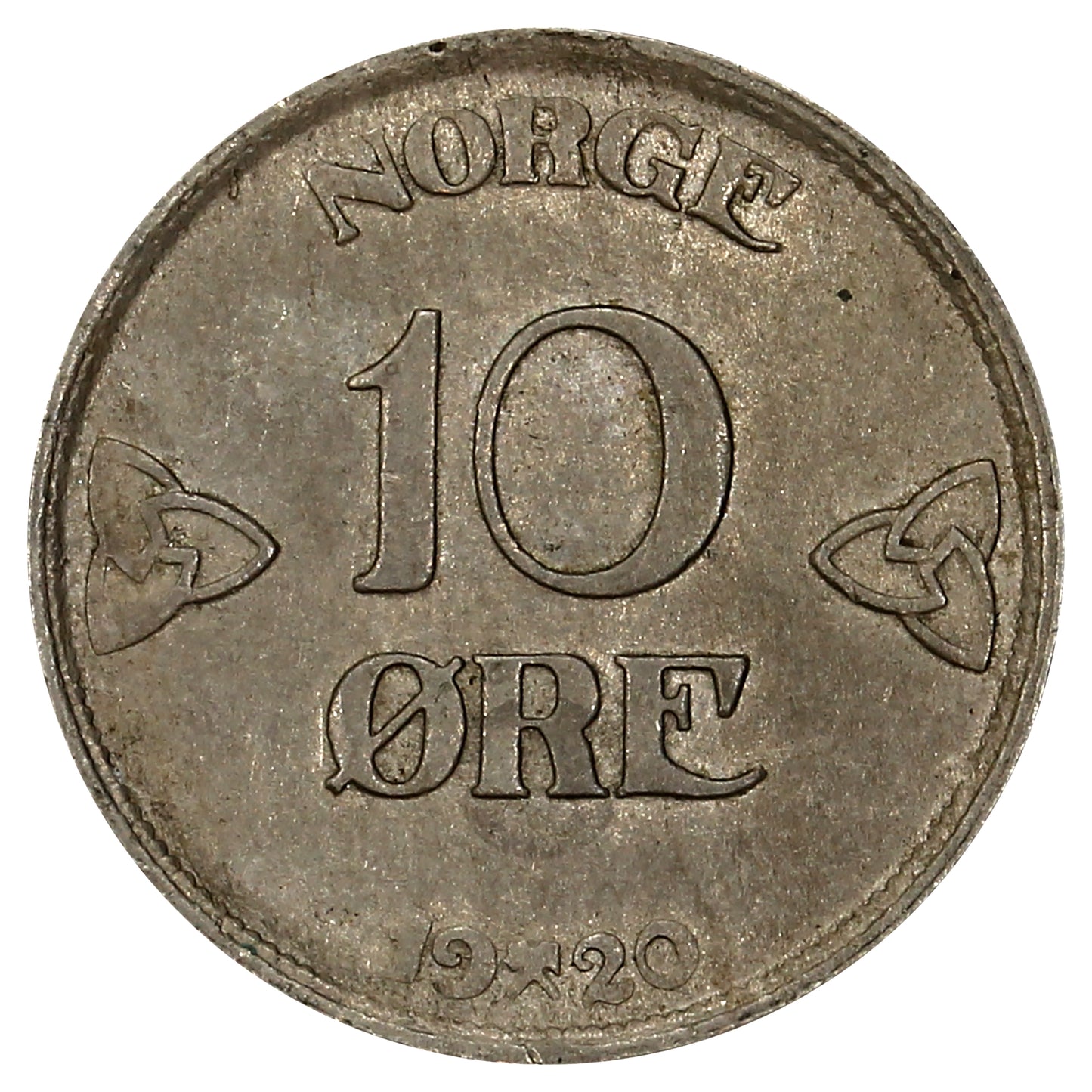 Norway 1920 10 Ore Very Fine (VF20)