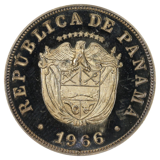 Panama 1966 5 Centesimos Proof