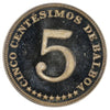 Panama 1966 5 Centesimos Proof