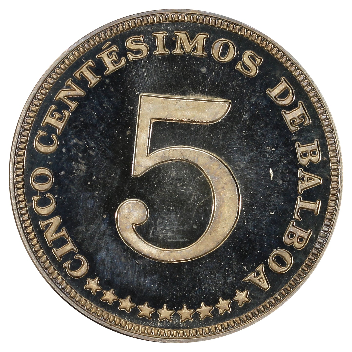 Panama 1966 5 Centesimos Proof