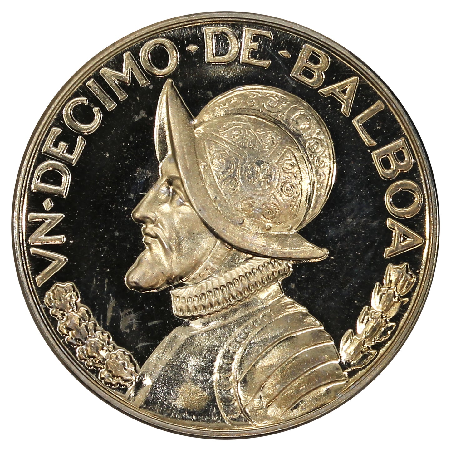Panama 1966 1/10 Balboa Proof