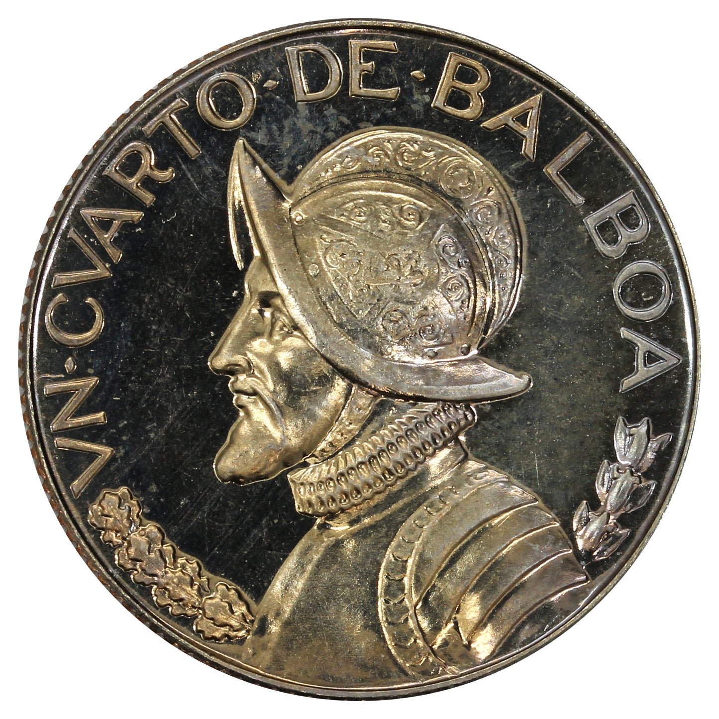 Panama 1966 1/4 Balboa Proof