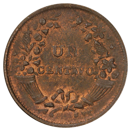 Peru 1935 1 Centavo Extra Fine (EF40)