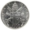 Vatican 1988X 1000 Lire Brilliant Uncirculated (MS63)