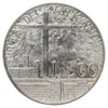 Vatican 1991XIII 500 Lire Brilliant Uncirculated (MS63)