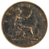 Great Britain 1884 Farthing Almost Uncirculated (AU50)