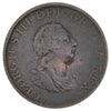Great Britain 1799 George III 1/2 Penny VG-F (VG10)