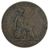 Great Britain 1827 George IV 1/2 Penny Very Good (VG8)