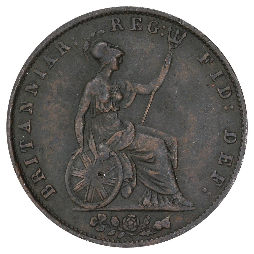 Great Britain 1854 1/2 Penny VF-EF (VF30)