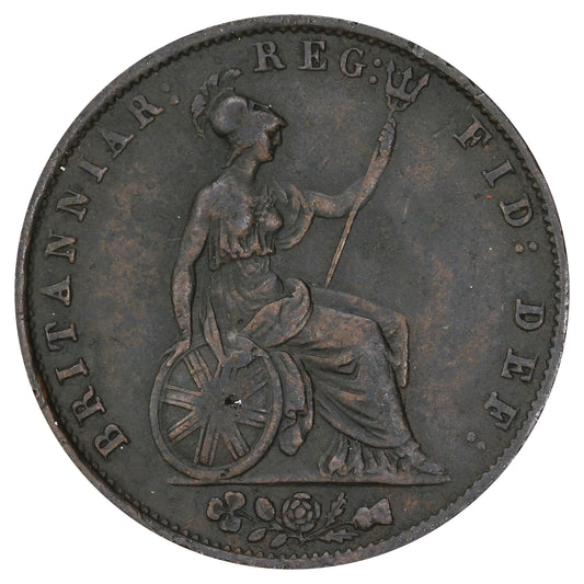 Great Britain 1854 1/2 Penny VF-EF (VF30)