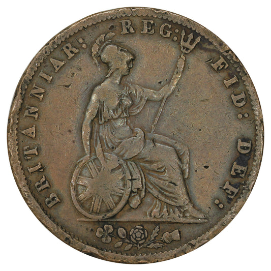 Great Britain 1854 1/2 Penny Very Good (VG8)