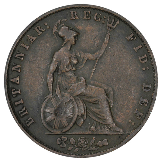 Great Britain 1855 1/2 Penny Very Fine (VF20)