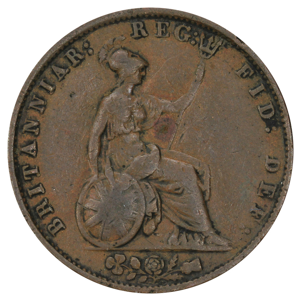 Great Britain 1856 1/2 Penny Very Fine (VF20)