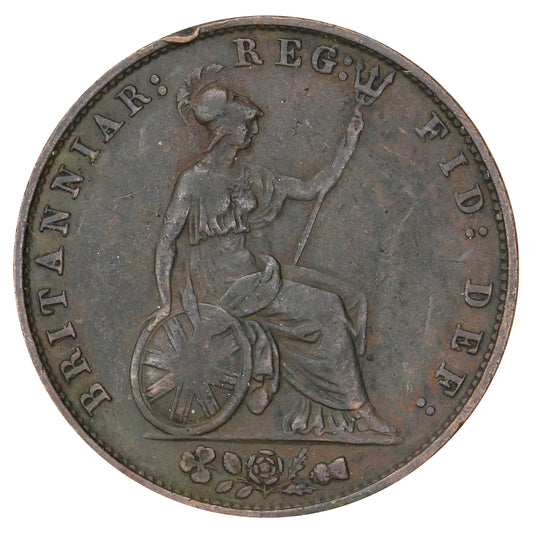 Great Britain 1857 1/2 Penny VF-EF (VF30)