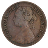 Great Britain 1880 1/2 Penny Very Good (VG8)
