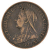 Great Britain 1897 1/2 Penny Fine (F12)