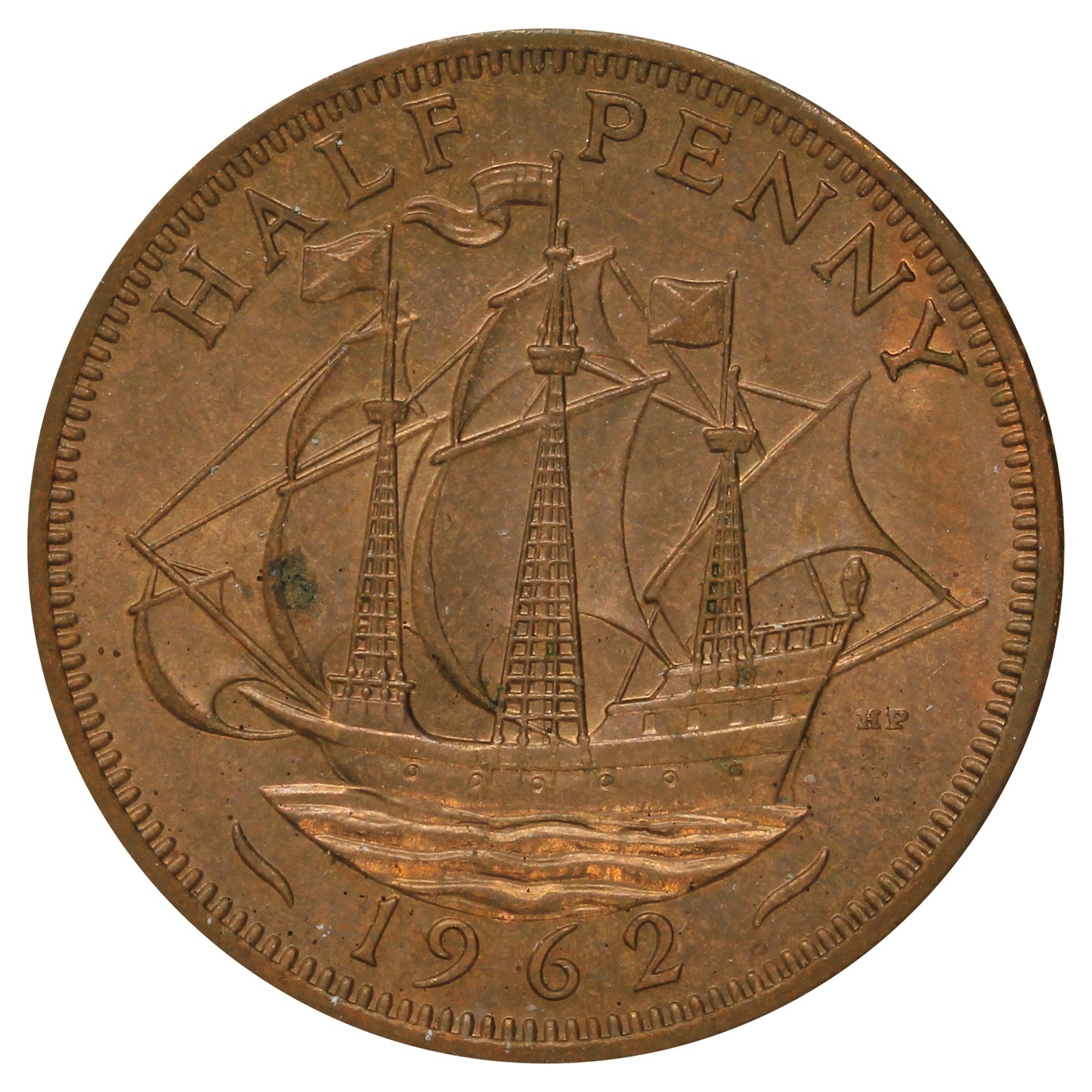 Great Britain 1962 1/2 Penny Uncirculated (MS60)