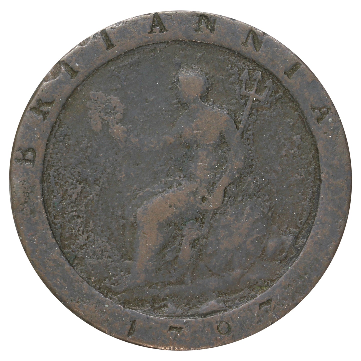 Great Britain 1797 George III Penny Good (G4)