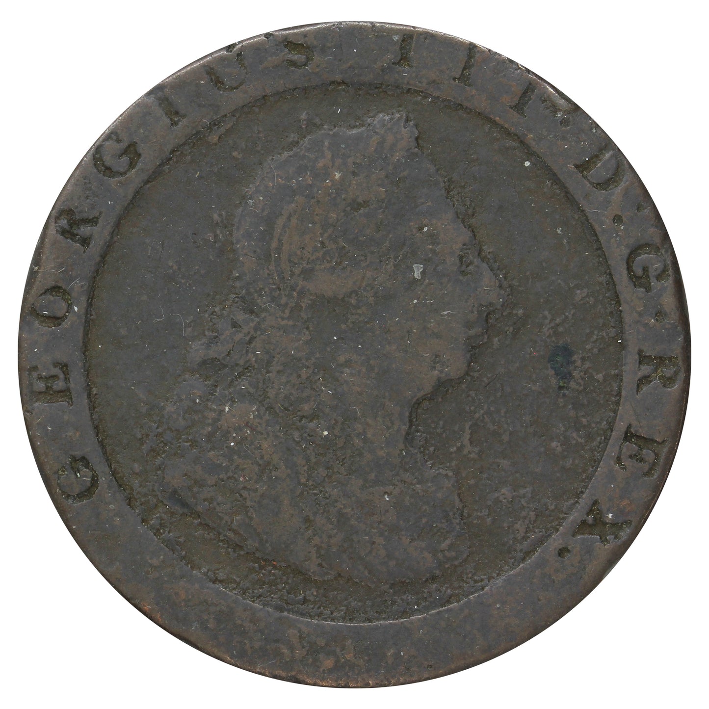 Great Britain 1797 George III Penny Good (G4)