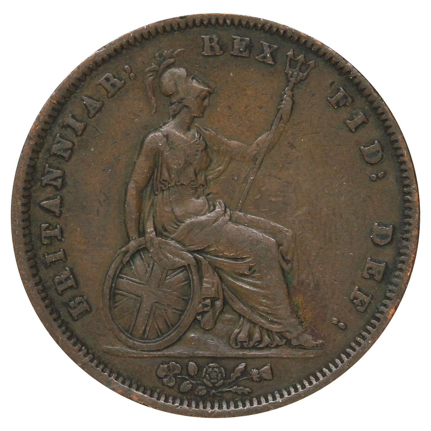 Great Britain 1831 William IV Penny Very Good (VG8)