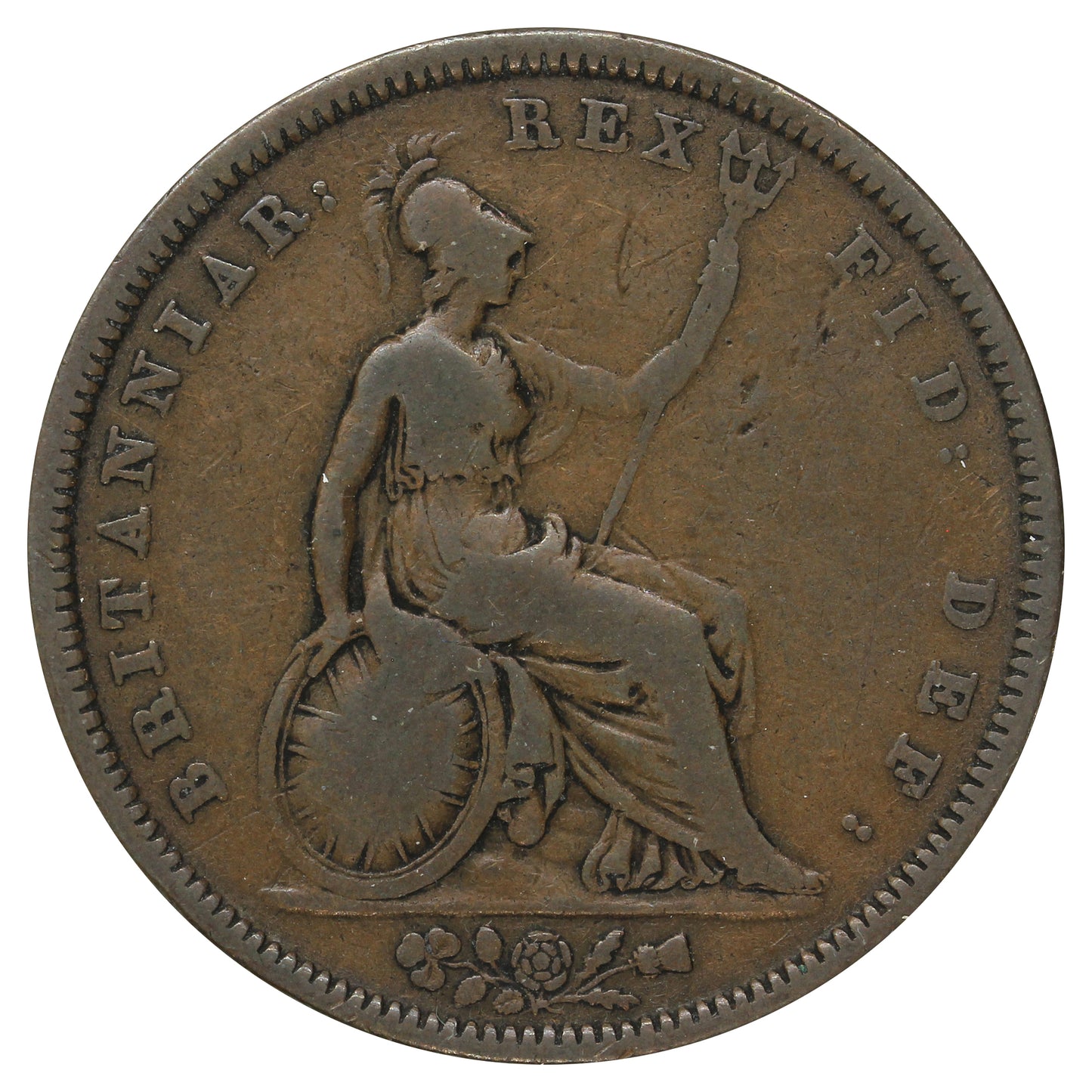 Great Britain 1831 William IV Penny Good (G4)