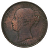 Great Britain 1854 Ornamental Trident Penny Good (G4)