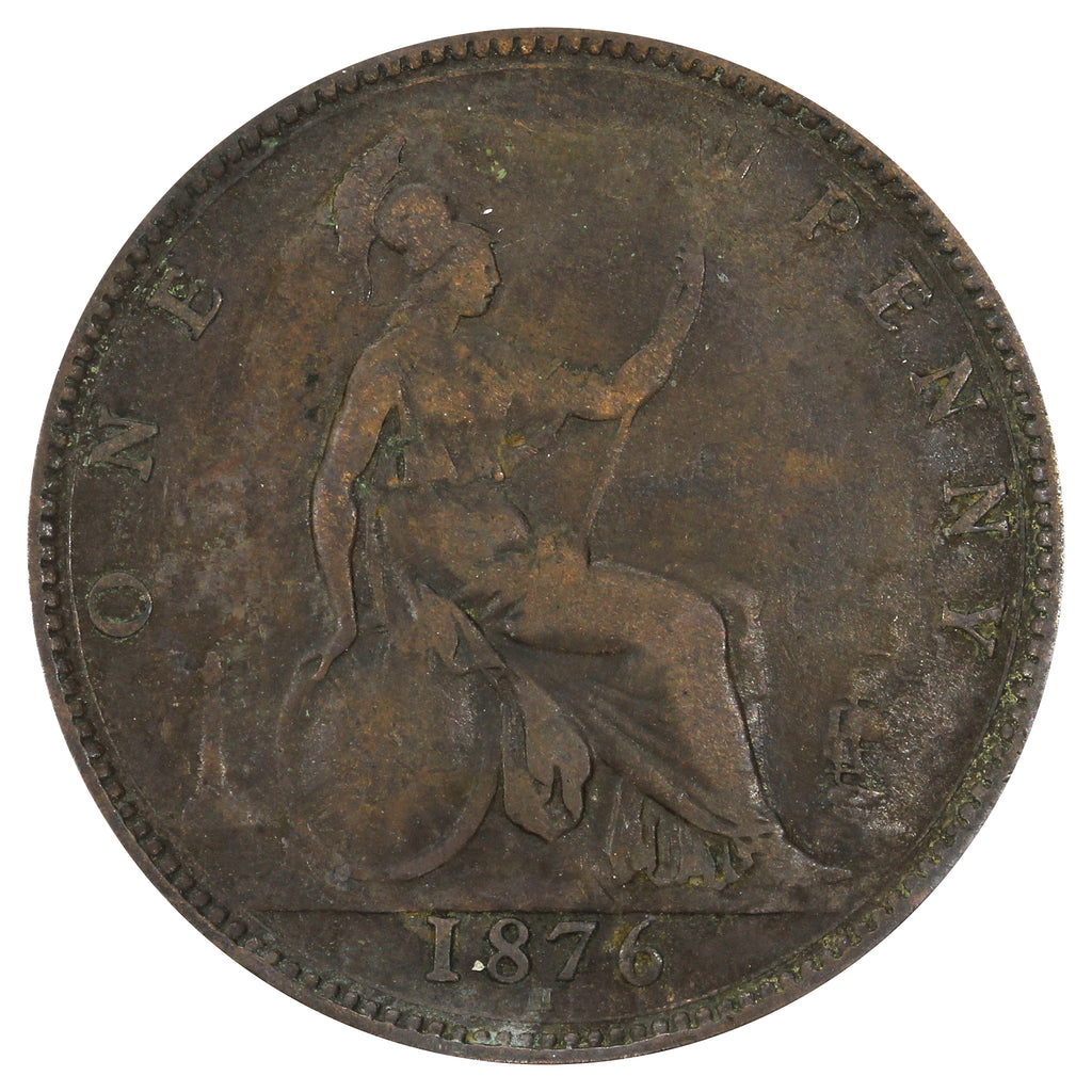 Great Britain 1876H Penny Good (G4)