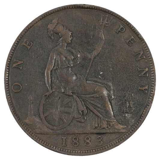 Great Britain 1883 Penny Fine (F12)