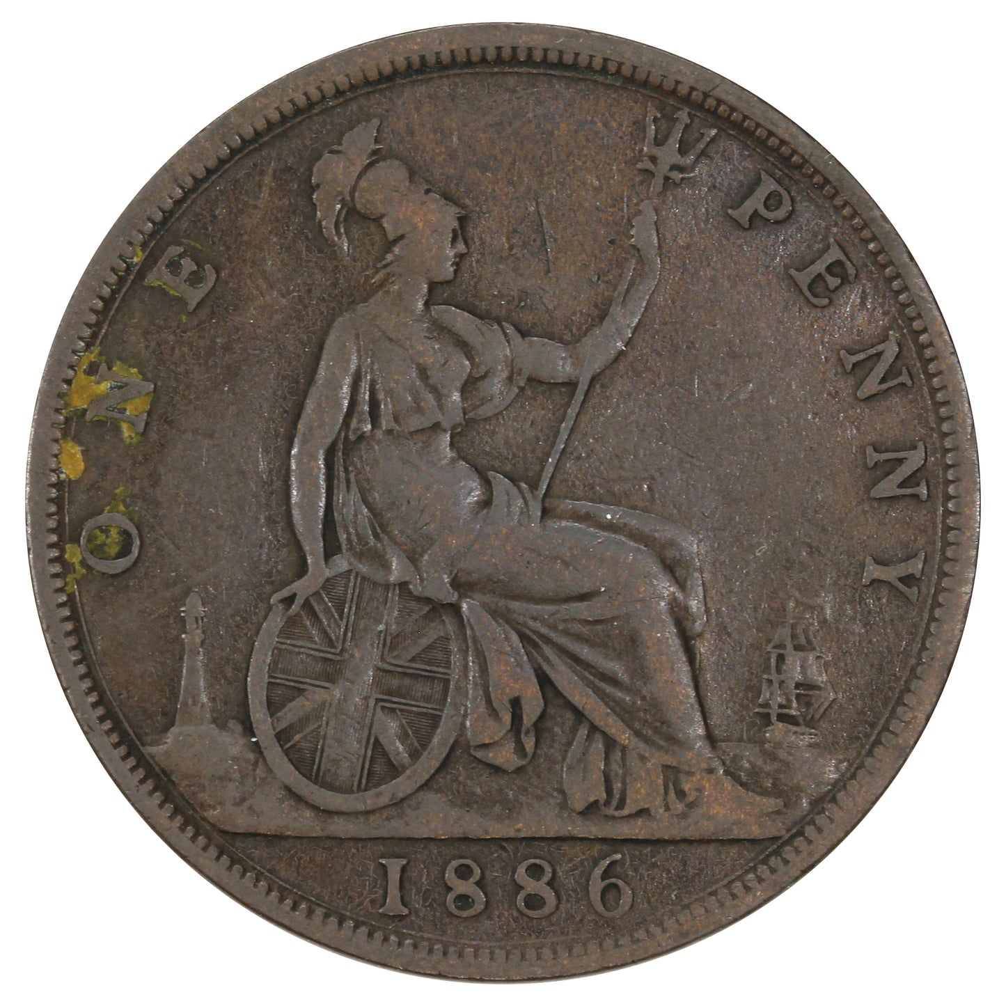 Great Britain 1886 Penny Good (G4)