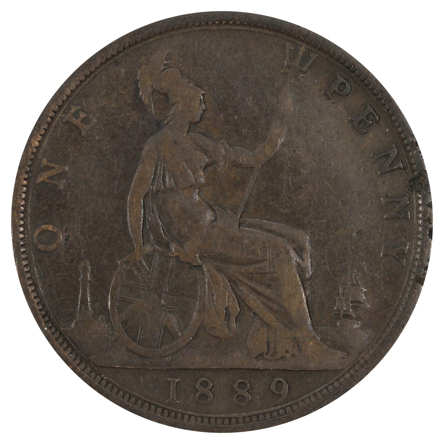 Great Britain 1889 Penny Good (G4)