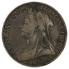 Great Britain 1897 Penny Very Good (VG8)