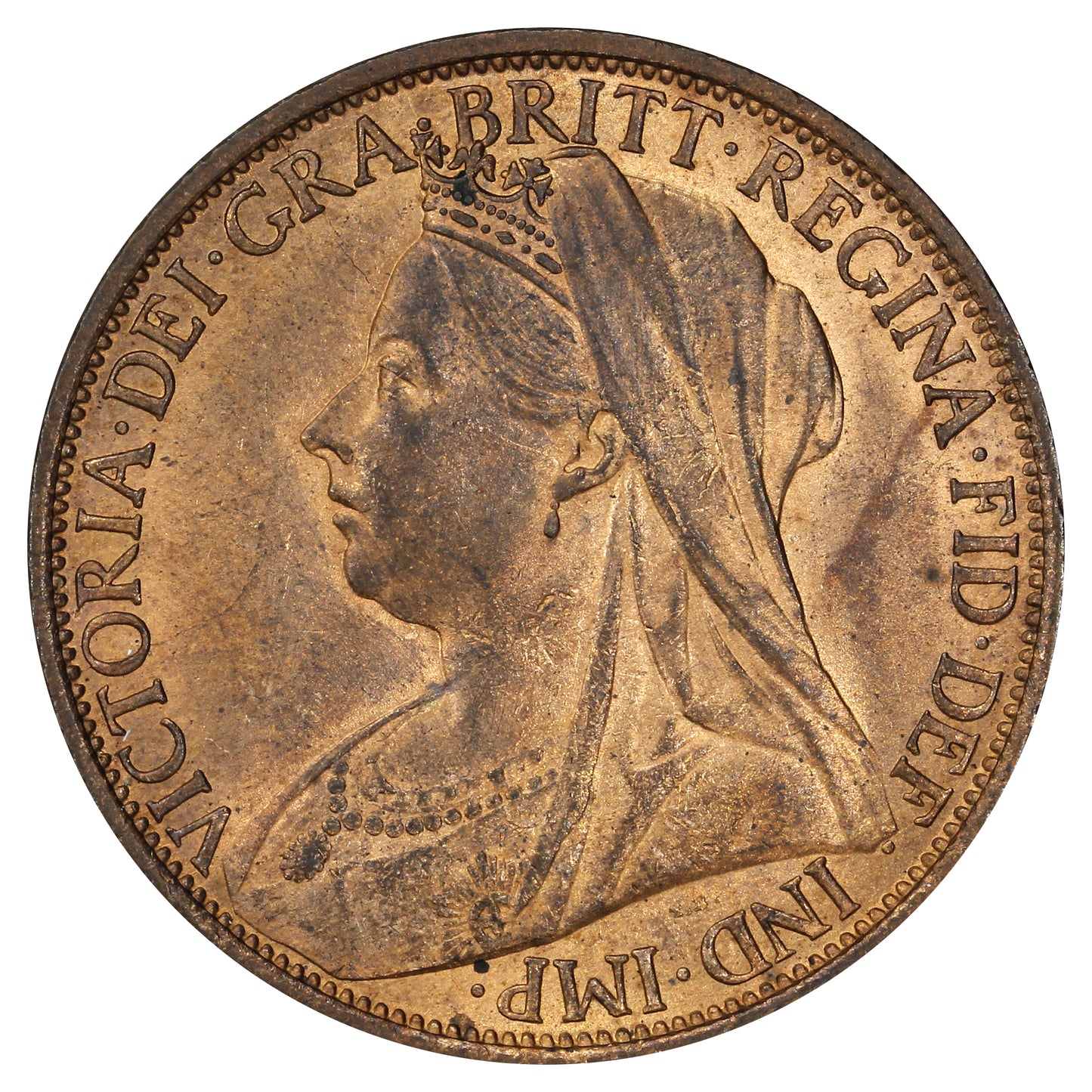 Great Britain 1900 Penny Very Fine (VF20)