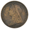 Great Britain 1900 Penny Fine (F12)