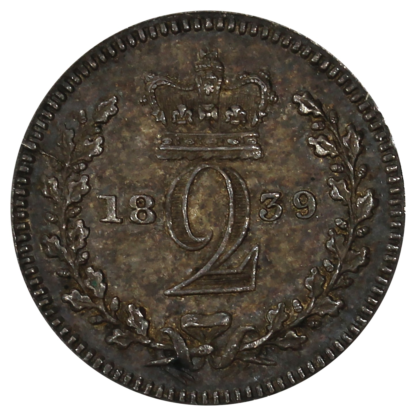Great Britain 1839 2 Pence Extra Fine (EF40)