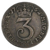 Great Britain 1762 George III 3 Pence F-VF (F15)
