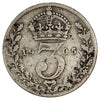 Great Britain 1905 3 Pence VG-F (VG10)