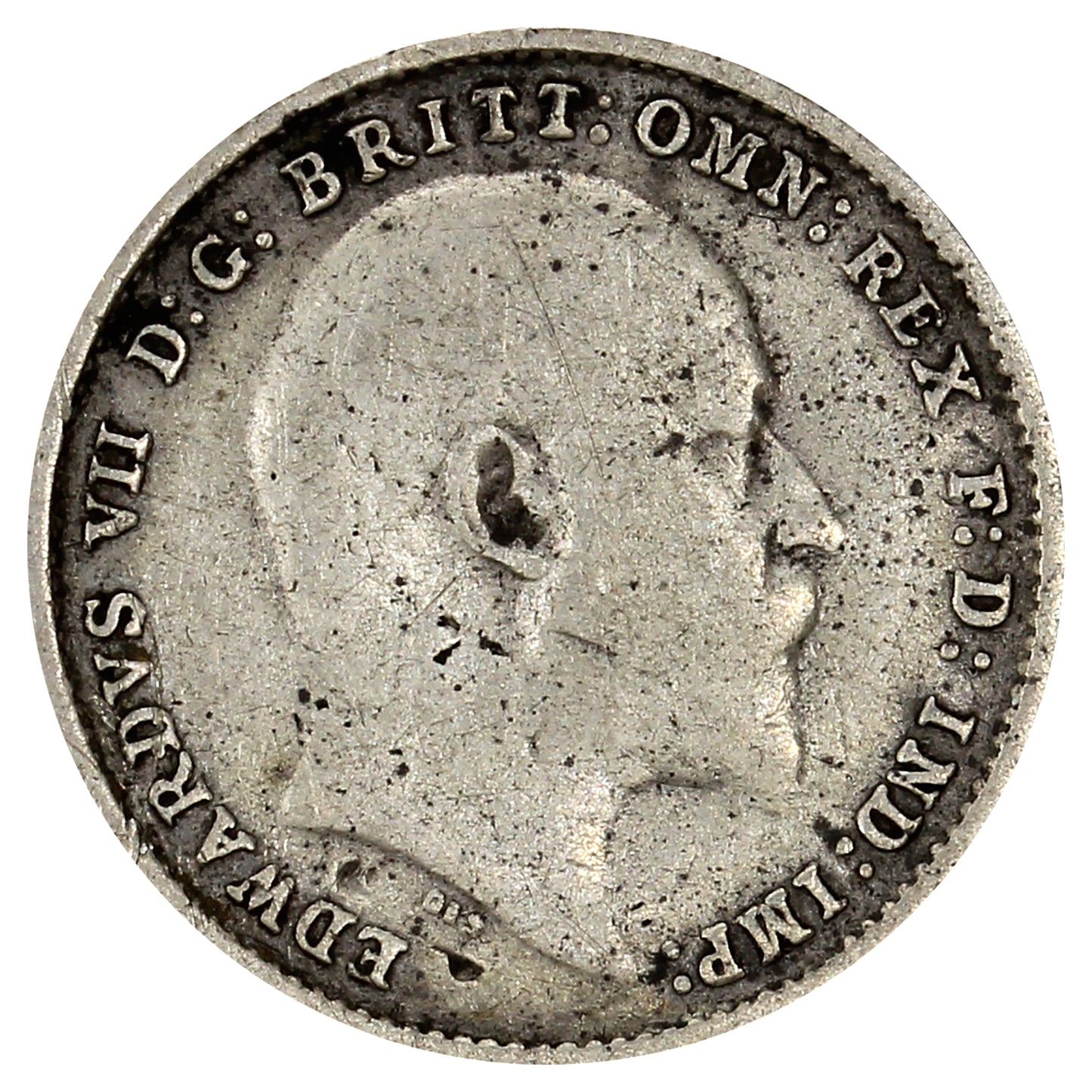 Great Britain 1905 3 Pence VG-F (VG10)