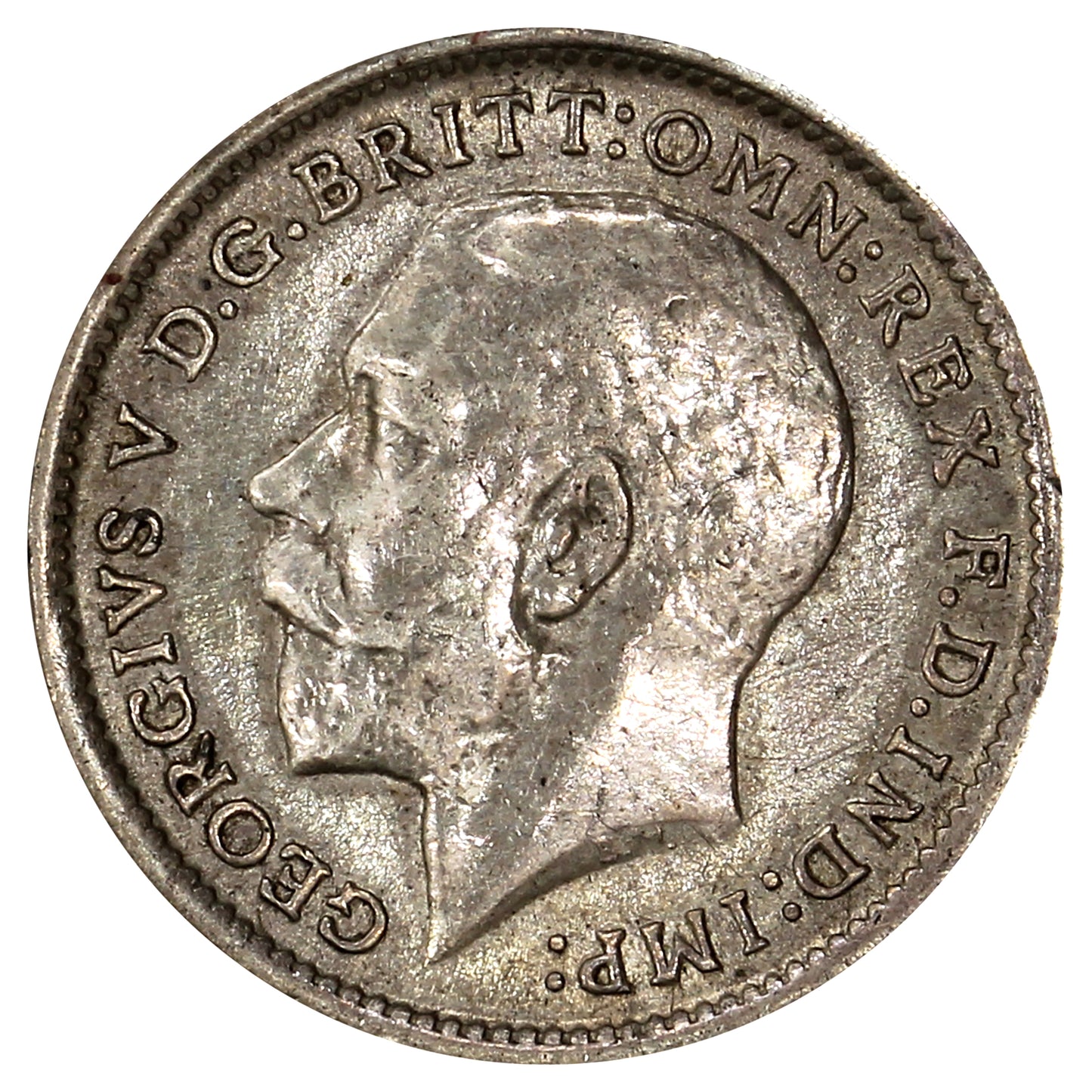 Great Britain 1912 3 Pence Extra Fine (EF40)